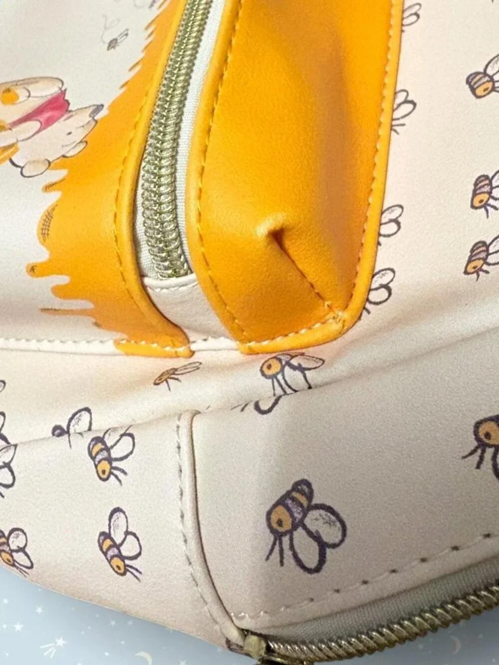 Disney Loungefly Winnie the Pooh Oh Bother honey bees mini backpack